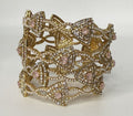 Gulaabi Blush Lattice Cuff