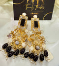 Tassel Jhumka – Gold with Seed Pearl Fringe