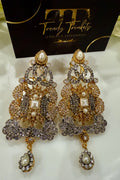 Meenakari Jhumka – Multicolour Enamel