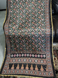 Embroidered Dupatta – Emerald Green with Gold Zari