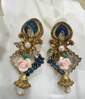 Designer Kundan Ear Jacket – Layered Luxury