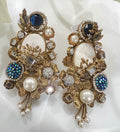 Designer Floral Kundan Jhumka – Garden Collection