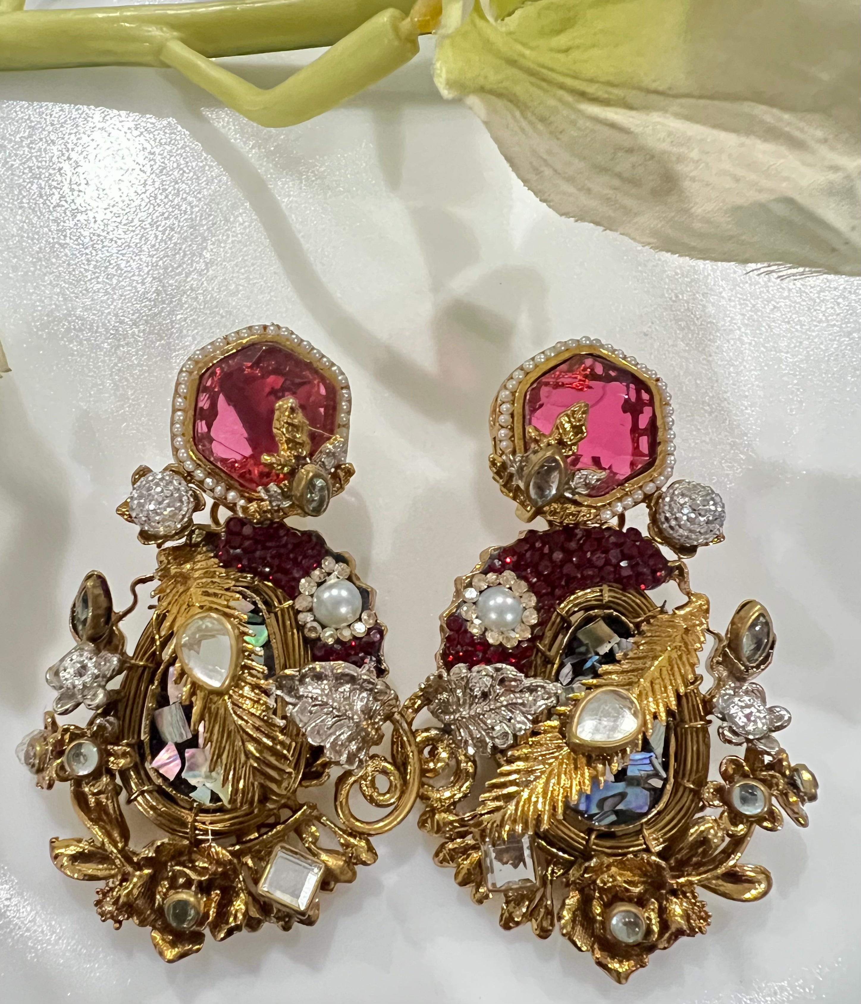 Designer Pearl Long Drop – Timeless Luxury
