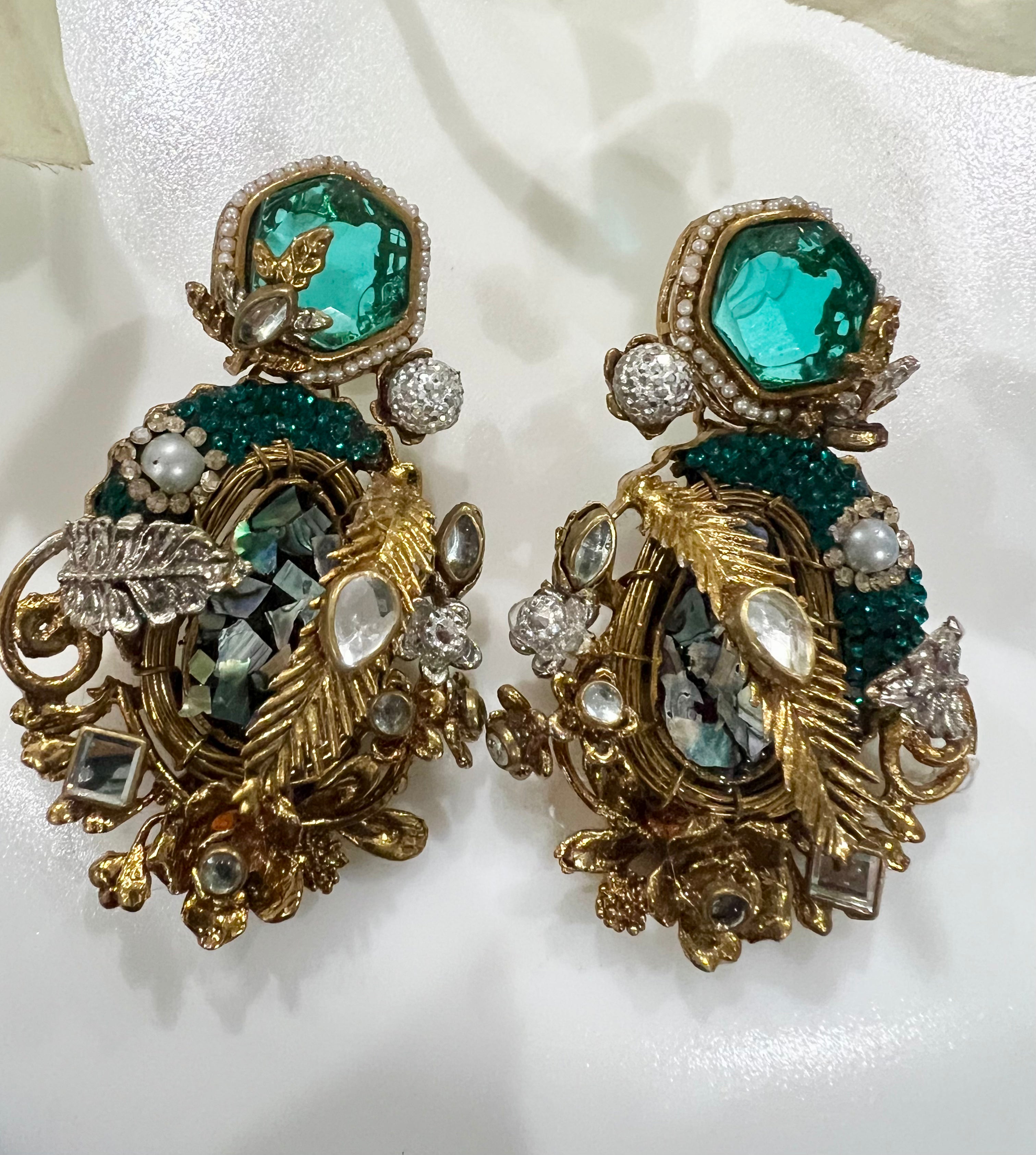 Designer Pearl Cascade Earrings – Luxury Formal