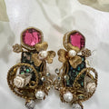 Designer Jadau Set – Necklace & Earrings