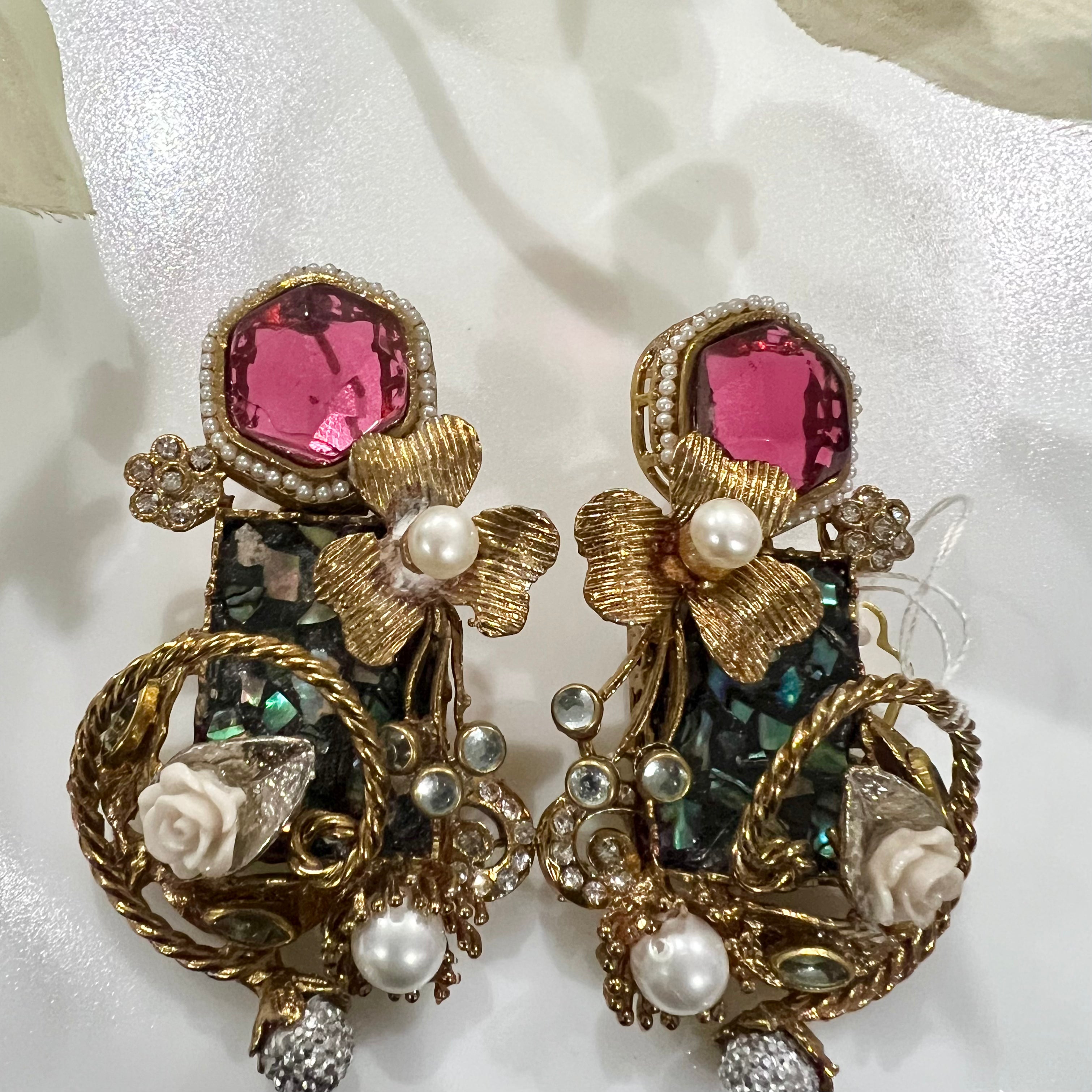 Designer Jadau Set – Necklace & Earrings