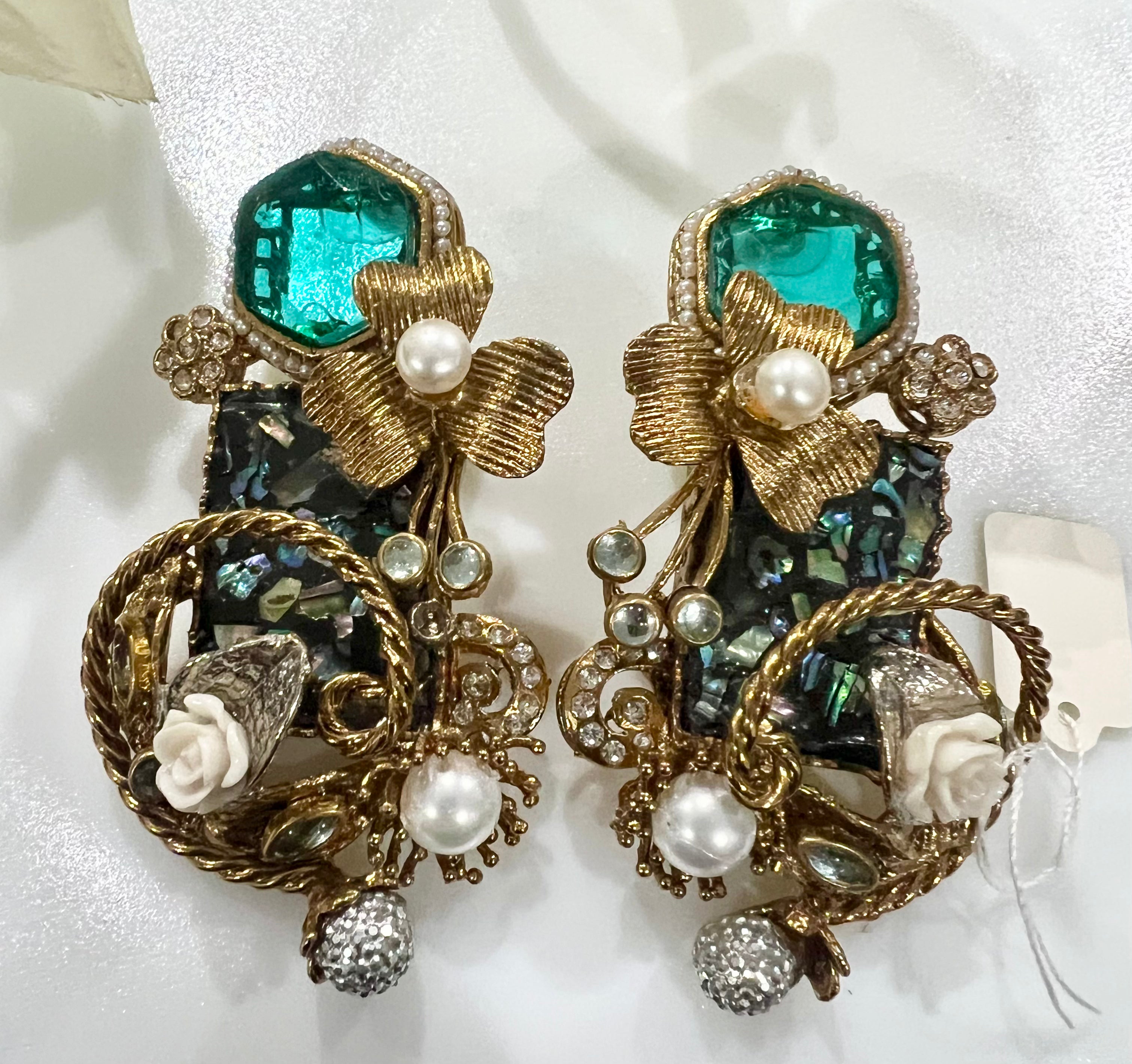 Designer Kundan Drop – Luxury Statement Piece