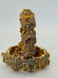 Filigree Gold Kada – Antique Openwork Design