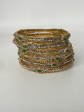 Antique Gold Temple Bangle – South Asian Heritage