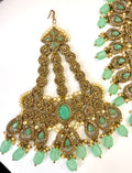 Turquoise & Coral Tribal Necklace – Balochi