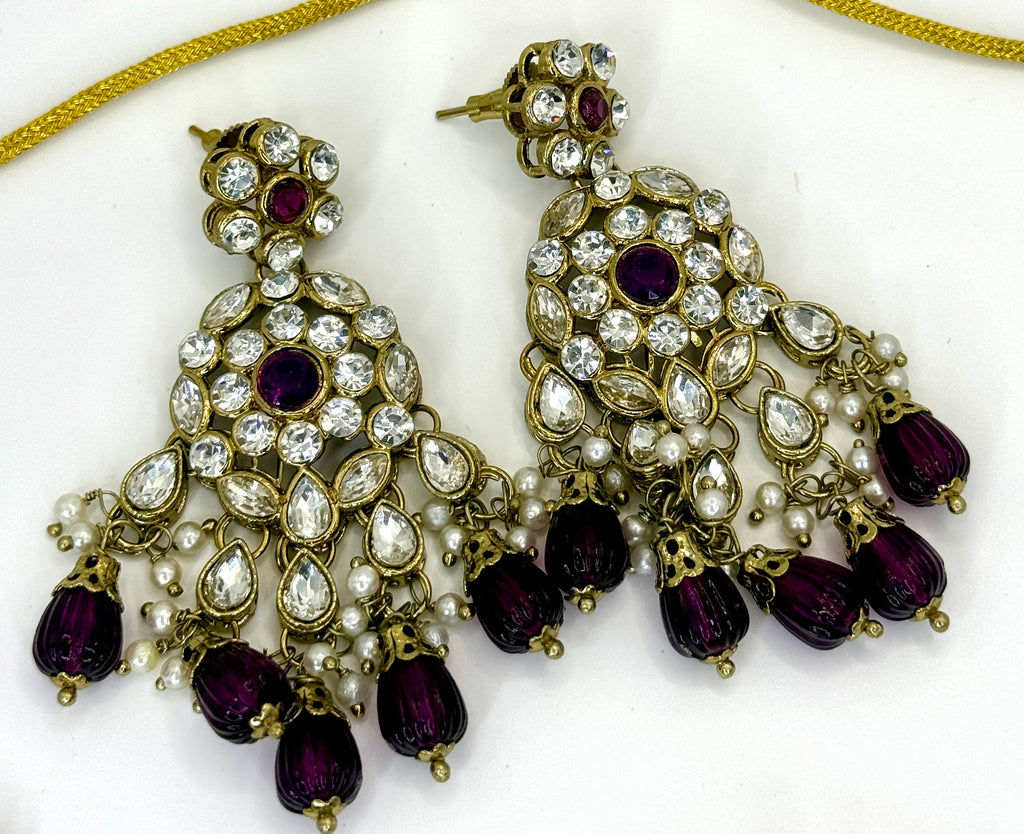 Antique Gold Panja – Hand Jewelry Piece