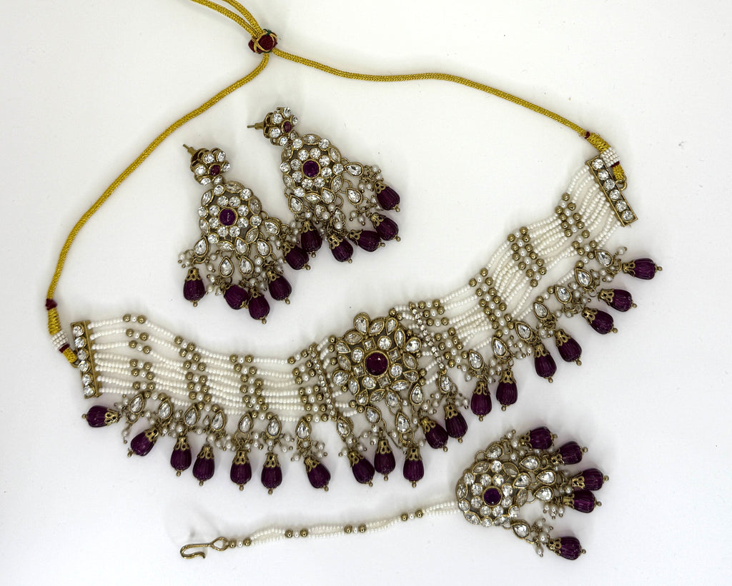 Antique Gold Panja – Hand Jewelry Piece