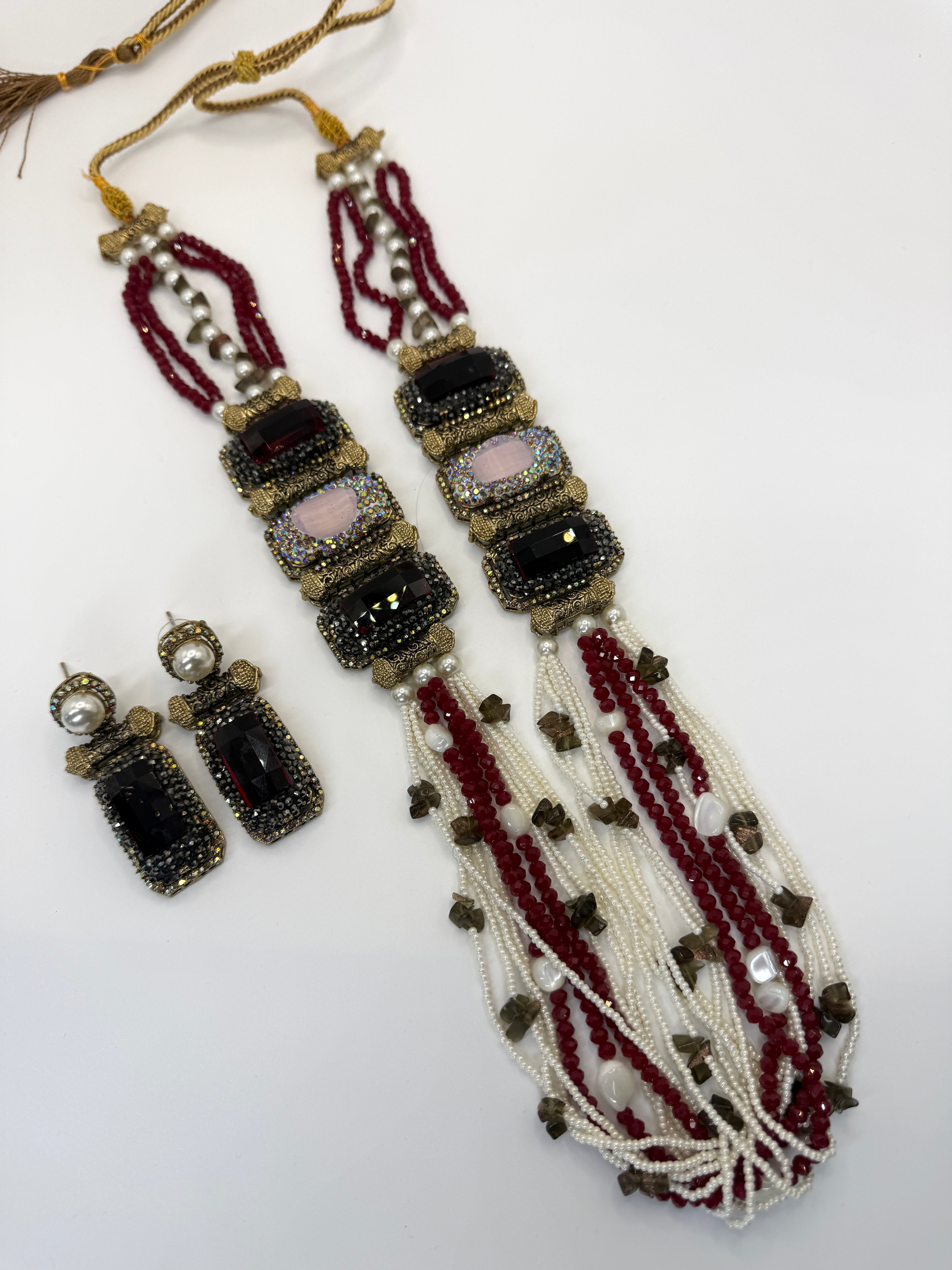 Seed Pearl Long Mala – Layered Casual